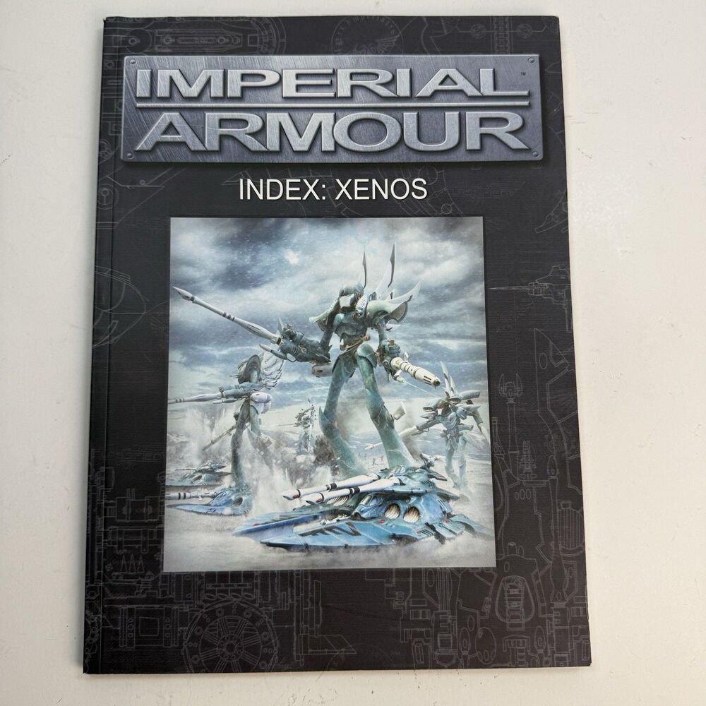 Warhammer 40K Imperial Armour Index: Xenos Forge World OOP Softcover Rulebook